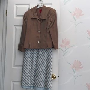 Formal Blouse and Skirt